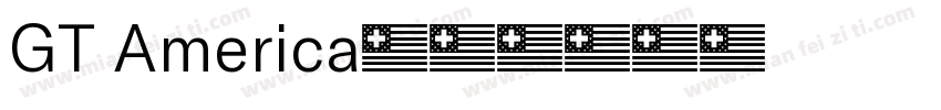 GT America字体转换